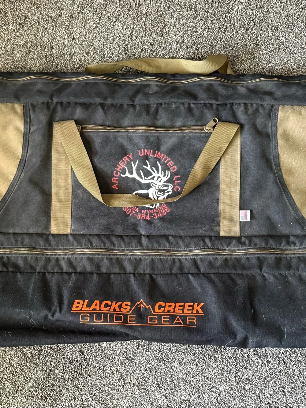 Black and Tan Bag